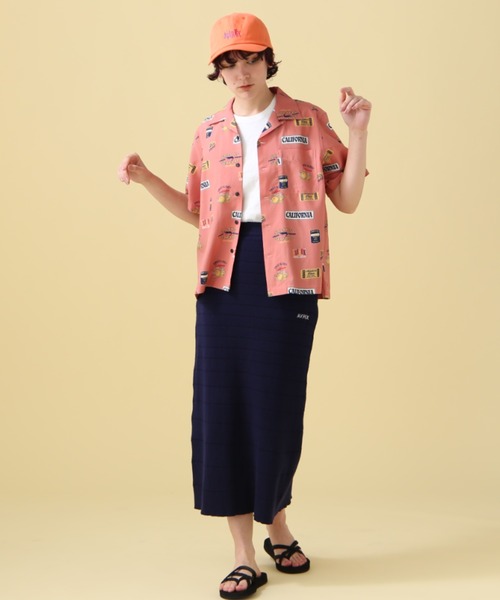 AVIREX（アヴィレックス）の「SWEET & JUICY CAP/ スイート&ジューシーキャップ（キャップ・レディース・ブラック/サックスブルー/オレンジ・FREE）」の6枚目の写真