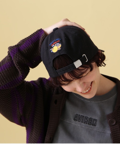 AVIREX（アヴィレックス）の「SWEET & JUICY CAP/ スイート&ジューシーキャップ（キャップ・レディース・ブラック/サックスブルー/オレンジ・FREE）」の12枚目の写真