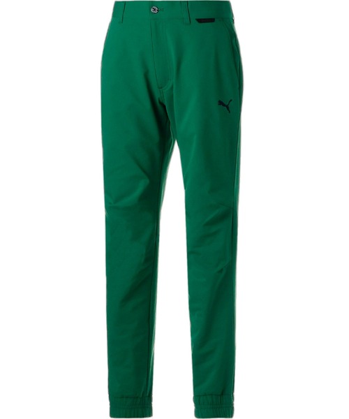 【L】秋冬 定価17,600円 プーマ GOLF ストレッチ ジョガーパンツ PUMA（プーマ） ゴルフウェア ロングパンツ 秋 冬 ゴルフ ストレッチ