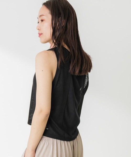 URBAN RESEARCH Sonny Label（アーバンリサーチサニーレーベル）の「SLAB Short Tank-top（タンクトップ・レディース・ブラック/オフホワイト・FREE）」の10枚目の写真