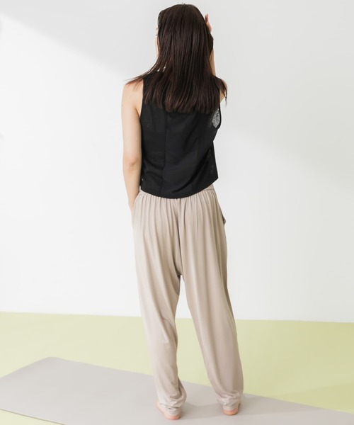 URBAN RESEARCH Sonny Label（アーバンリサーチサニーレーベル）の「SLAB Short Tank-top（タンクトップ・レディース・ブラック/オフホワイト・FREE）」の14枚目の写真