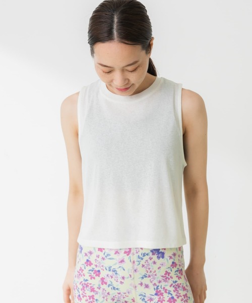 URBAN RESEARCH Sonny Label（アーバンリサーチサニーレーベル）の「SLAB Short Tank-top（タンクトップ・レディース・ブラック/オフホワイト・FREE）」の19枚目の写真