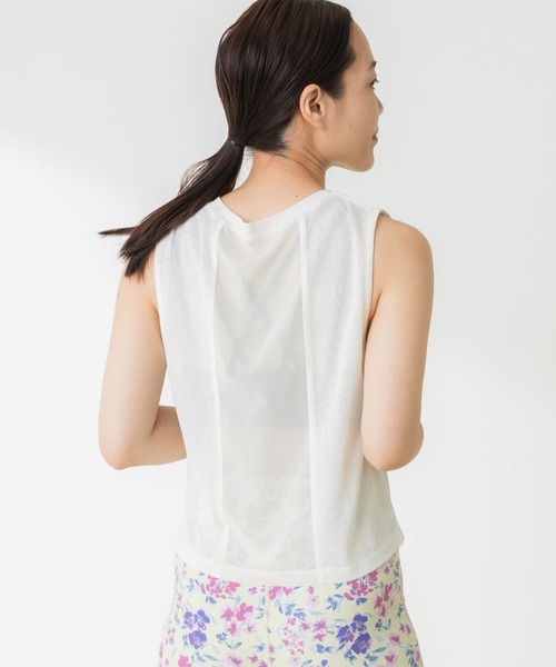 URBAN RESEARCH Sonny Label（アーバンリサーチサニーレーベル）の「SLAB Short Tank-top（タンクトップ・レディース・ブラック/オフホワイト・FREE）」の21枚目の写真