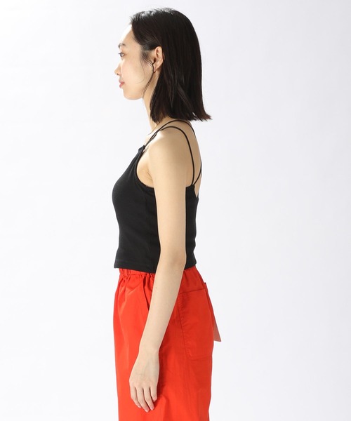 niko and...（ニコアンド）の「ルームドライ/クロップカップキャミソール（キャミソール・レディース・ライトグリーン/ブルー/アイボリー/ブラック・LARGE/MEDIUM）」の10枚目の写真