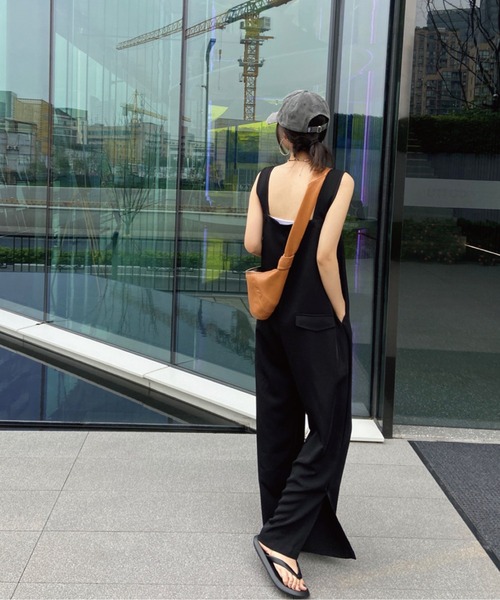 美品✨Aimeine エメイン オールインワン ワイドパンツ ベージュ系 M 1000617_0.jpg?fitin=272:272