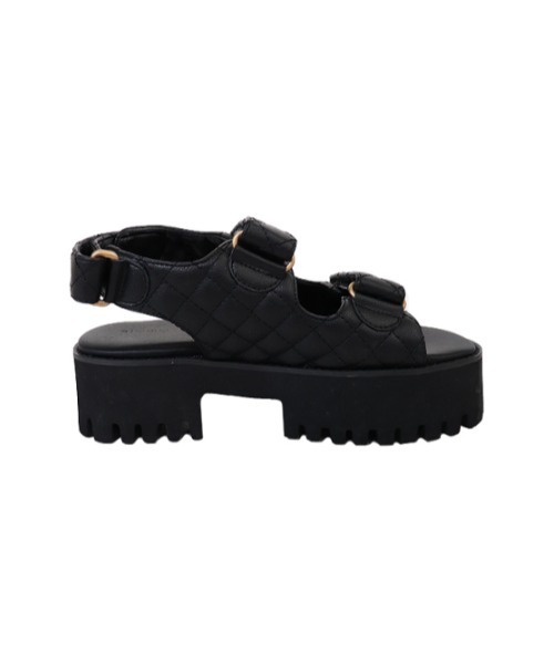 AMAIL（アマイル）の「Tank sole up sandal（サンダル・レディース・ブラック/ホワイト・M/S/L）」の10枚目の写真