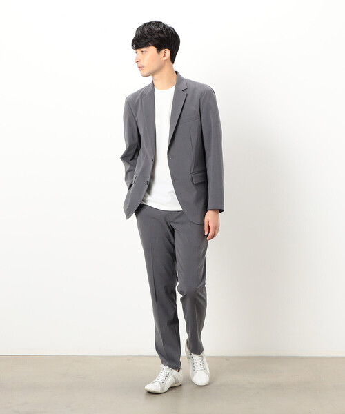 COMME CA ISM(コムサイズム)の「【セットアップ対応】ウォッシャブル SUPER-TEX テーパードパンツ(その他パンツ・メンズ・ネイビー/グレー/ブルー/ブラック・L/S/M/XL)」の9枚目の写真