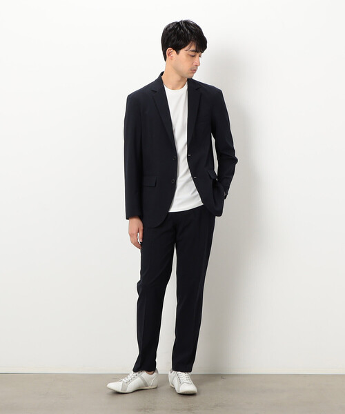 COMME CA ISM(コムサイズム)の「【セットアップ対応】ウォッシャブル SUPER-TEX テーパードパンツ(その他パンツ・メンズ・ネイビー/グレー/ブルー/ブラック・L/S/M/XL)」の17枚目の写真
