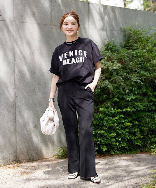 専用シャツ 「HANDTEX/ハンドテックス」プリントロゴT レディース HANDTEX tシャツ 「別注」「HANDTEX」プリント Tシャツ