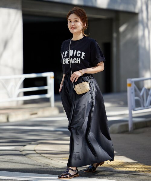 JOURNAL STANDARD(ジャーナルスタンダード)の「【HANDTEX/ハンドテックス】ロゴプリントTシャツ(Tシャツ/カットソー・レディース・グレー/チャコールグレー/ホワイト/ブラック/ホワイト系その他・FREE)」の9枚目の写真