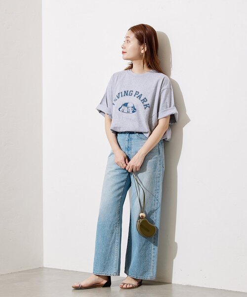 JOURNAL STANDARD(ジャーナルスタンダード)の「【HANDTEX/ハンドテックス】ロゴプリントTシャツ(Tシャツ/カットソー・レディース・グレー/チャコールグレー/ホワイト/ブラック/ホワイト系その他・FREE)」の14枚目の写真