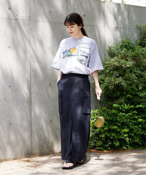 JOURNAL STANDARD(ジャーナルスタンダード)の「【HANDTEX/ハンドテックス】ロゴプリントTシャツ(Tシャツ/カットソー・レディース・グレー/チャコールグレー/ホワイト/ブラック/ホワイト系その他・FREE)」の16枚目の写真