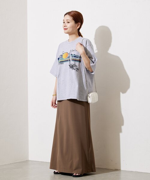 JOURNAL STANDARD(ジャーナルスタンダード)の「【HANDTEX/ハンドテックス】ロゴプリントTシャツ(Tシャツ/カットソー・レディース・グレー/チャコールグレー/ホワイト/ブラック/ホワイト系その他・FREE)」の19枚目の写真