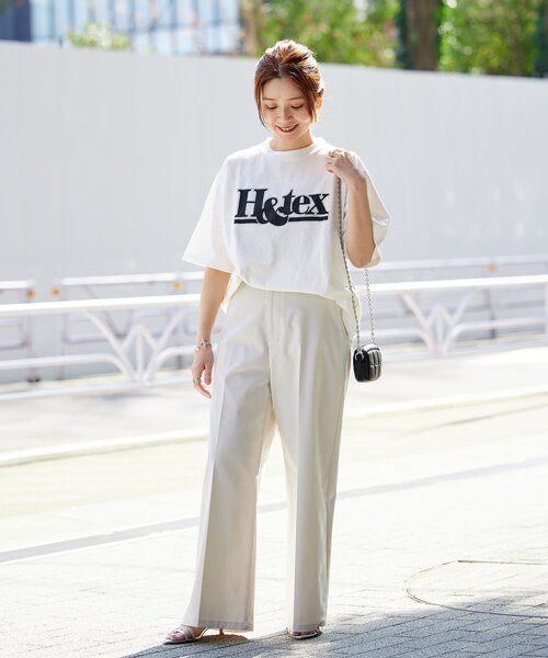 JOURNAL STANDARD(ジャーナルスタンダード)の「【HANDTEX/ハンドテックス】ロゴプリントTシャツ(Tシャツ/カットソー・レディース・グレー/チャコールグレー/ホワイト/ブラック/ホワイト系その他・FREE)」の21枚目の写真