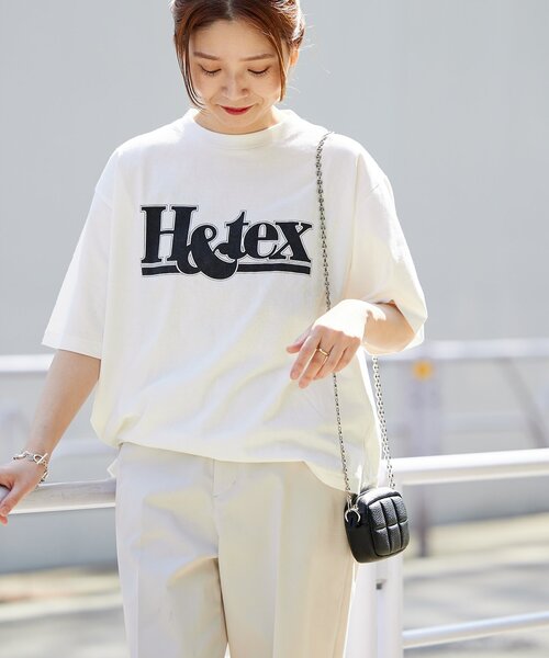 JOURNAL STANDARD(ジャーナルスタンダード)の「【HANDTEX/ハンドテックス】ロゴプリントTシャツ(Tシャツ/カットソー・レディース・グレー/チャコールグレー/ホワイト/ブラック/ホワイト系その他・FREE)」の22枚目の写真