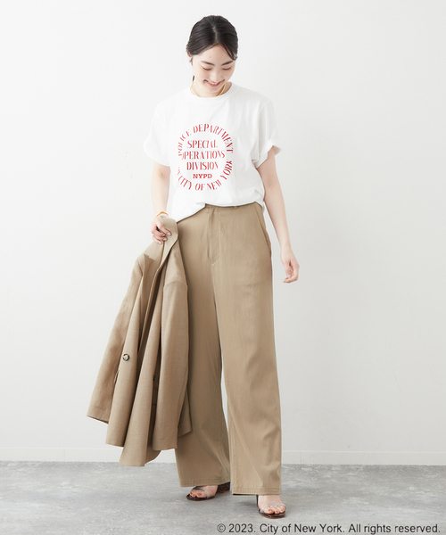 plage（プラージュ）の「NYC circle logo Tシャツ（Tシャツ
