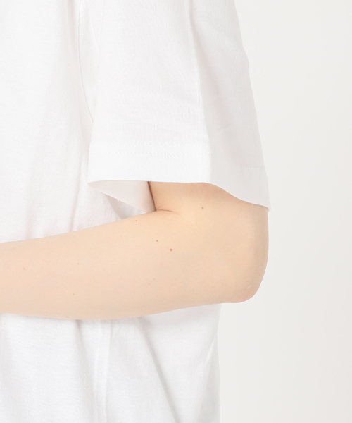 plage（プラージュ）の「NYC circle logo Tシャツ（Tシャツ/カットソー・レディース・グレー/ホワイト・FREE）」の13枚目の写真