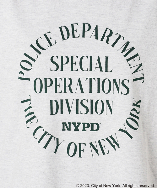 plage（プラージュ）の「NYC circle logo Tシャツ（Tシャツ/カットソー・レディース・グレー/ホワイト・FREE）」の6枚目の写真