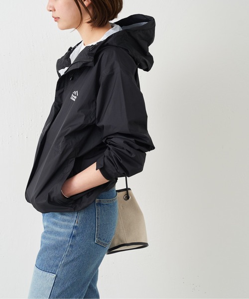 GALLARDAGALANTE（ガリャルダガランテ）の「【Franklin Climbing】クライム2.5レイヤーシェルジャケット（マウンテンパーカー・レディース・ブラック/サックスブルー/キャメル・SMALL）」の8枚目の写真