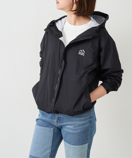 GALLARDAGALANTE（ガリャルダガランテ）の「【Franklin Climbing】クライム2.5レイヤーシェルジャケット（マウンテンパーカー・レディース・ブラック/サックスブルー/キャメル・SMALL）」の7枚目の写真