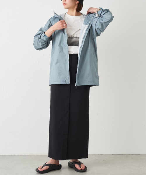 GALLARDAGALANTE（ガリャルダガランテ）の「【Franklin Climbing】クライム2.5レイヤーシェルジャケット（マウンテンパーカー・レディース・ブラック/サックスブルー/キャメル・SMALL）」の16枚目の写真