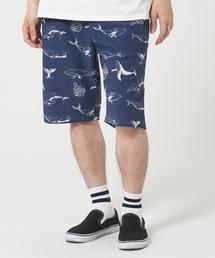 ミニ裏毛総柄ショーツ(M1)