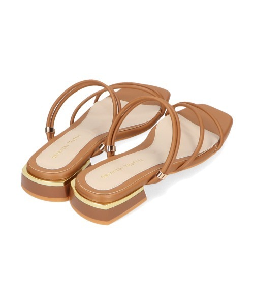 ORiental TRaffic（オリエンタルトラフィック）の「■2wayチューブストラップフラットサンダル/31243（サンダル・レディース・ブラック/ブラウン/ピンク・SS/S/M/L/LL/3L）」の9枚目の写真