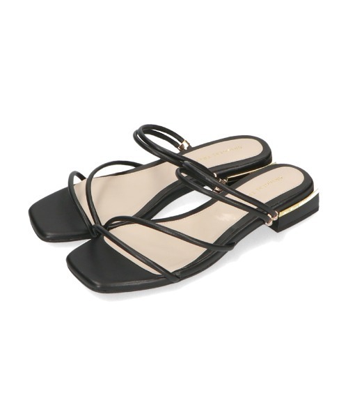 ORiental TRaffic（オリエンタルトラフィック）の「■2wayチューブストラップフラットサンダル/31243（サンダル・レディース・ブラック/ブラウン/ピンク・SS/S/M/L/LL/3L）」の4枚目の写真