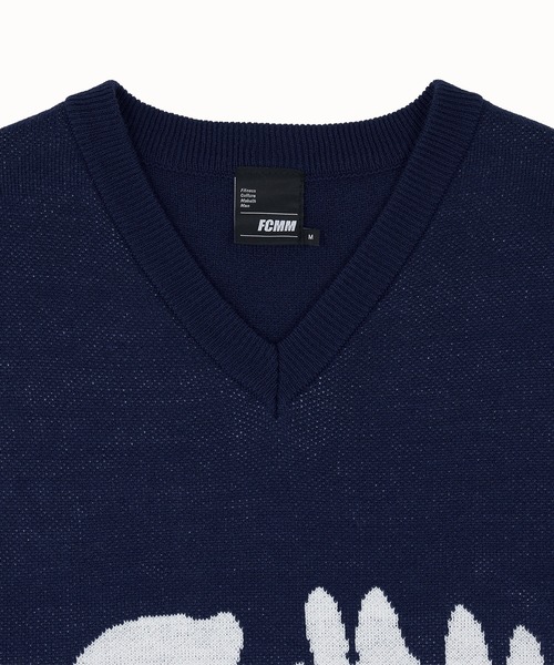 FCMM(エフシーエムエム)の「【日本限定アイテム】LOGO KNIT VEST/ロゴニットベスト(ベスト・メンズ・グリーン/ブラック/ネイビー・MEDIUM/LARGE)」の15枚目の写真