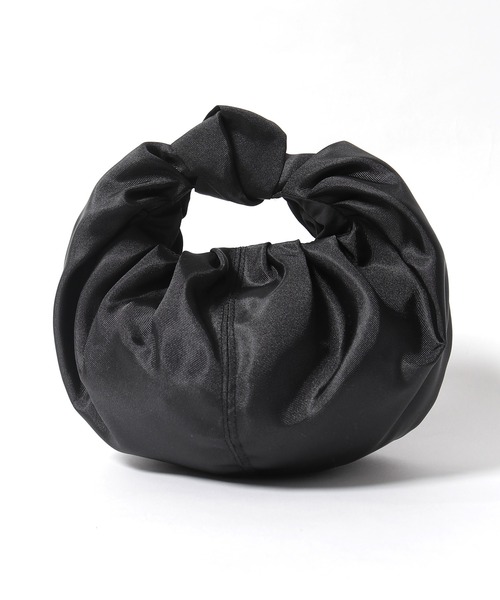 HELOYSE（エロイーズ）の「HELOYSE/エロイーズ CROISSANT SHANTUNG NEO MINI ミニバッグ ホーボーバッグ ハンドバッグ（ハンドバッグ・レディース・ブラック/ターコイズブルー・FREE）」の10枚目の写真