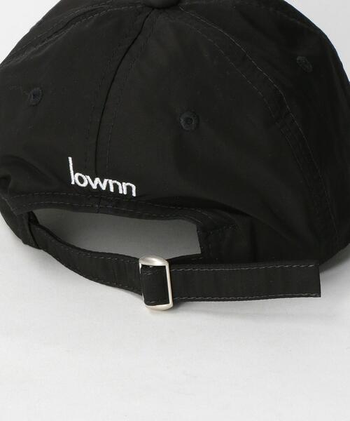 lownn（ローン）の「＜LOWNN＞ BACK SIGNATURE CAP/キャップ（キャップ・メンズ・ブラック・FREE）」の2枚目の写真