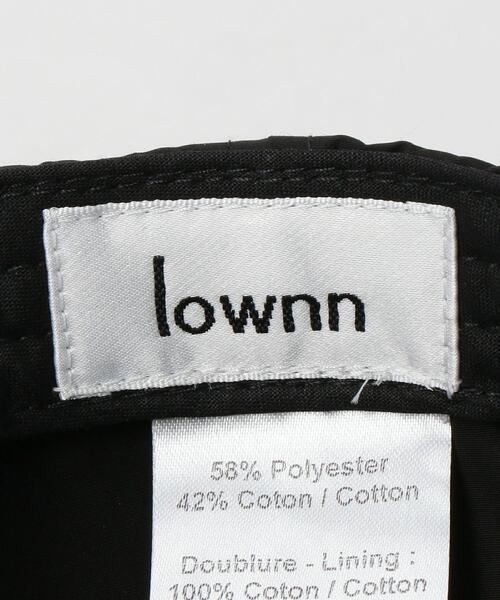 lownn（ローン）の「＜LOWNN＞ BACK SIGNATURE CAP/キャップ（キャップ・メンズ・ブラック・FREE）」の9枚目の写真