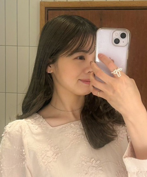 flower（フラワー）の「パールリボンリング（リング・レディース・ホワイト・FREE）」の11枚目の写真