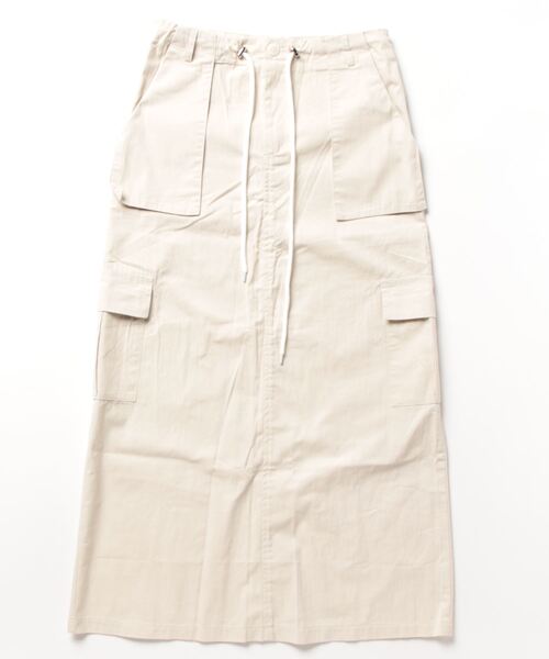 aimoha(アイモハ)の「カーゴスカート(スカート・レディース・グレー/ベージュ・MEDIUM/LARGE)」の5枚目の写真