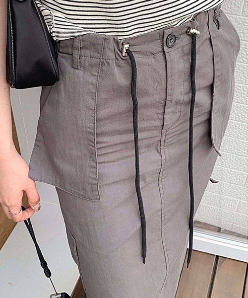 aimoha(アイモハ)の「カーゴスカート(スカート・レディース・グレー/ベージュ・MEDIUM/LARGE)」の21枚目の写真