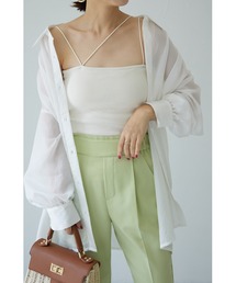 【ZOZO限定】カップ付きデザインキャミソール