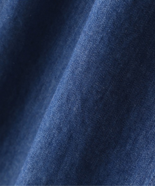 DENHAM（デンハム）の「DENHAM/デンハム/PAMELA SHIRT IC（シャツ/ブラウス・レディース・ブルー・L/M）」の4枚目の写真