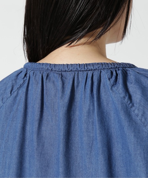 DENHAM（デンハム）の「DENHAM/デンハム/PAMELA SHIRT IC（シャツ/ブラウス・レディース・ブルー・L/M）」の9枚目の写真