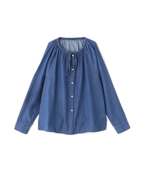 DENHAM（デンハム）の「DENHAM/デンハム/PAMELA SHIRT IC（シャツ/ブラウス・レディース・ブルー・L/M）」の13枚目の写真