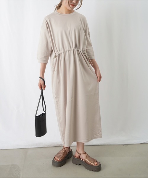 新品タグ付き　ルカ　レディラックルカ　 プリーツ切替カットワンピース　24AW 新品タグ付き ルカ レディラックルカ プリーツ切替カット