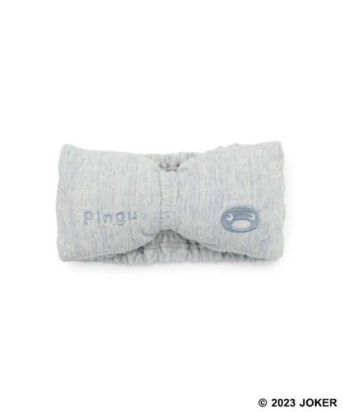 ROPE' PICNIC（ロペピクニック）の「【Pingu × ROPE' PICNIC】パイルもこもこリボンヘアターバン（ヘアバンド・レディース・キナリ/ブルー系その他4・FREE）」の8枚目の写真