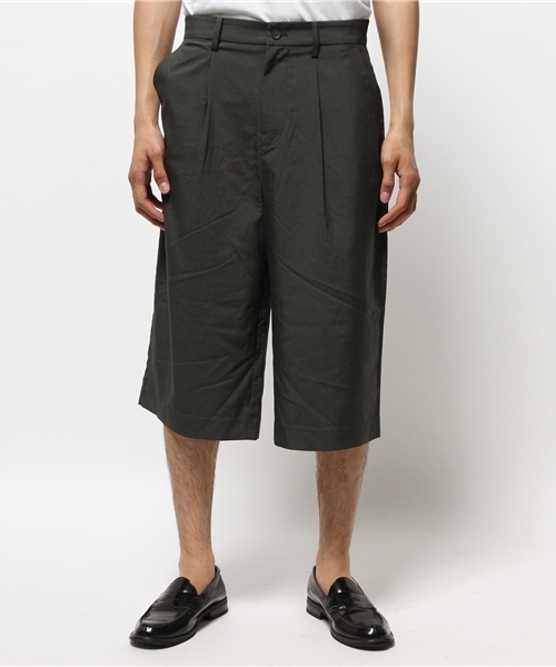 HARE（ハレ）の「ワイドクロップドパンツ(HARE)（その他パンツ・メンズ・カーキ/ブラック/グレー・LARGE/MEDIUM/SMALL）」の14枚目の写真