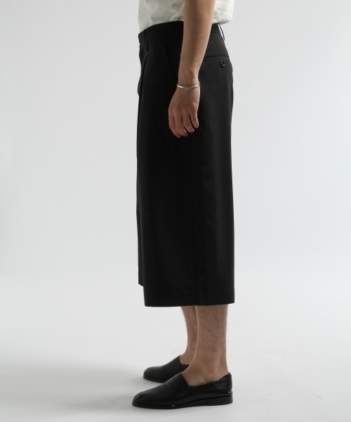 HARE（ハレ）の「ワイドクロップドパンツ(HARE)（その他パンツ・メンズ・カーキ/ブラック/グレー・LARGE/MEDIUM/SMALL）」の7枚目の写真