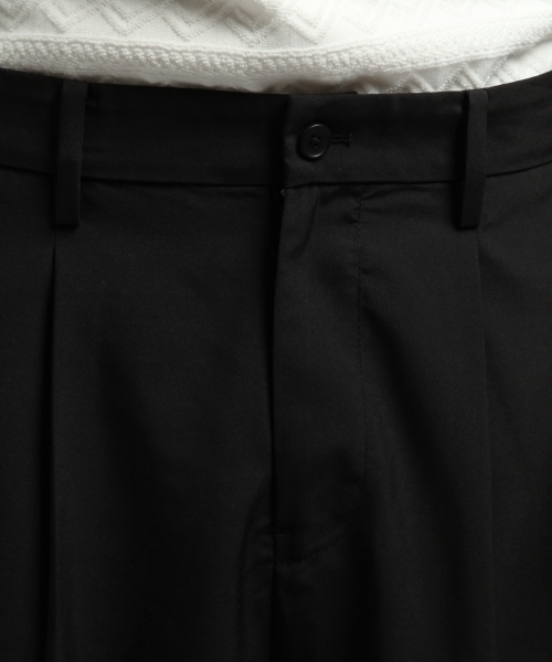 HARE（ハレ）の「ワイドクロップドパンツ(HARE)（その他パンツ・メンズ・カーキ/ブラック/グレー・LARGE/MEDIUM/SMALL）」の9枚目の写真