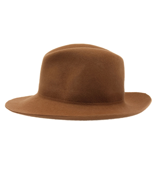 ROSE BUD（ローズバッド）の「(HATS & DREAMS)フェルトハット（ハット・レディース・ブラック/オリーブ/キャメル/グレー/ライトグリーン・ONE SIZE/FREE）」の6枚目の写真