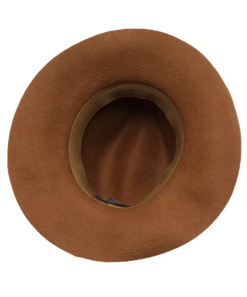 ROSE BUD（ローズバッド）の「(HATS & DREAMS)フェルトハット（ハット・レディース・ブラック/オリーブ/キャメル/グレー/ライトグリーン・ONE SIZE/FREE）」の10枚目の写真