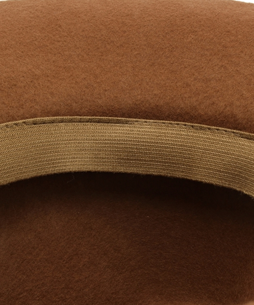 ROSE BUD（ローズバッド）の「(HATS & DREAMS)フェルトハット（ハット・レディース・ブラック/オリーブ/キャメル/グレー/ライトグリーン・ONE SIZE/FREE）」の8枚目の写真