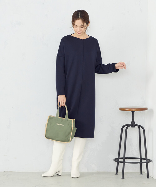 MONO COMME CA(モノコムサ)の「キャンバス ミニトート(トートバッグ・レディース・ブラウン/ブラック/カーキ/グレー・FREE)」の19枚目の写真