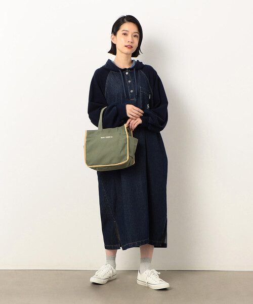 MONO COMME CA(モノコムサ)の「キャンバス ミニトート(トートバッグ・レディース・ブラウン/ブラック/カーキ/グレー・FREE)」の21枚目の写真