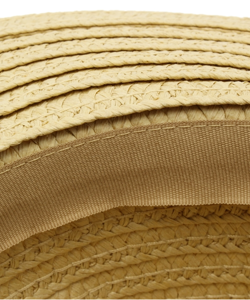 DISCOAT（ディスコート）の「【Discoat】パナマ風HAT（ハット・レディース・アイボリー/ベージュ・ﾌﾘ-）」の9枚目の写真